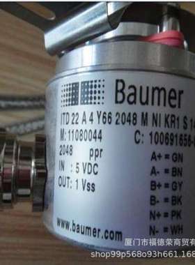 瑞士堡盟BAUMER编码器ITD 41 B10 Y 4 2000 R NI D2SR12 S 11 IP6