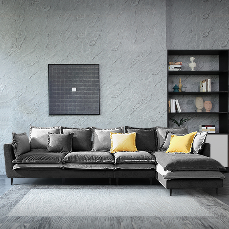 北欧风整装贵妃大小户型羽绒布艺