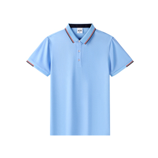 工作服定制POLO衫衣服定做印字logoT恤广告夏季刺绣文化衫班服翻