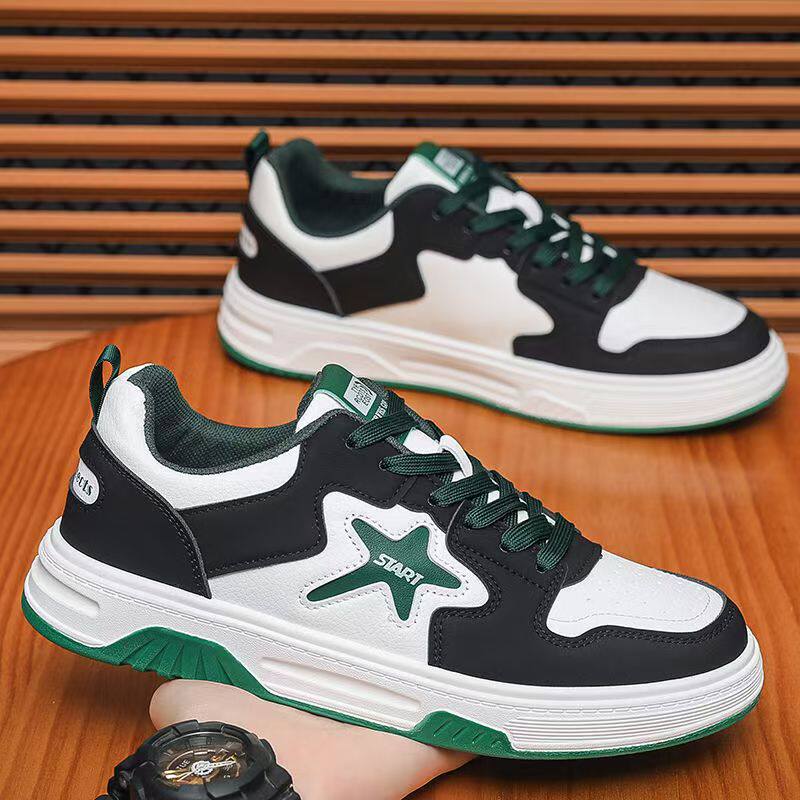 男鞋2025新款休闲板鞋男款休闲运动鞋潮流青少年百搭跨境潮鞋高级