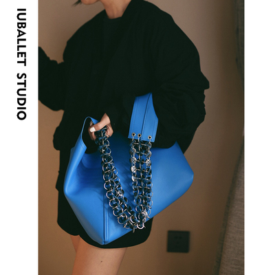 小众设计IUBALLET托特包编织大