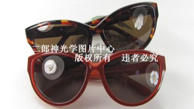 猫眼复古风板材玳瑁色太阳镜