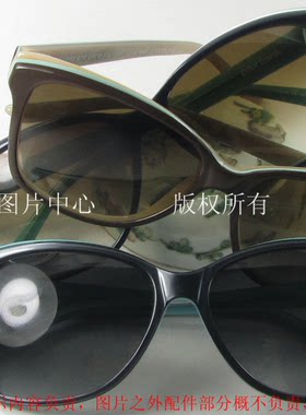复古风板材浅绿色太阳镜