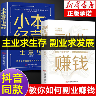 【抖音同款】副业赚钱书籍教你赚钱本领变现模式小本经营主业求生存副业谋发展新互联网创业赚钱项目在家挣钱小项目兼职用钱赚钱
