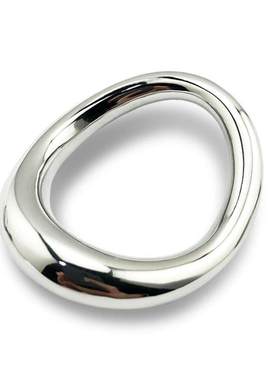 6 Sizes Stainless Steel Cock Ring for Men Curves Cockring St