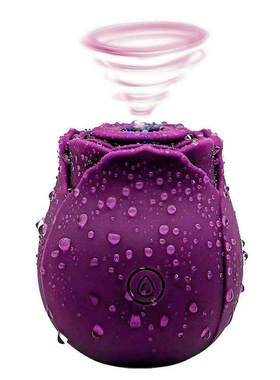 Rose Shape Vagina Sucking Vibrator Intimate Good Nipple Suck