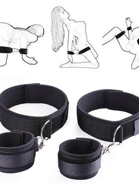 sex toys anal plug chain handcuffs metal bondage flirting