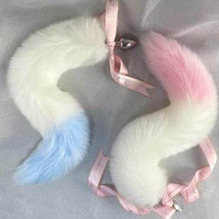 肛赛尾巴猫新手尾巴缸塞可拆卸插件女狗大号狐狸塞子性感