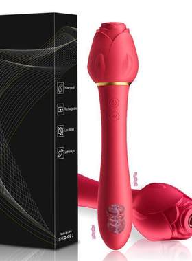 2 in 1 Rose Toy Sucking Clitoris Vibrator For Women Nipple C