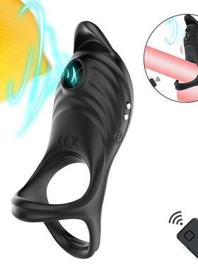 Vibrating Penis Ring Couple Vibrator Clit Sucker Stimulator