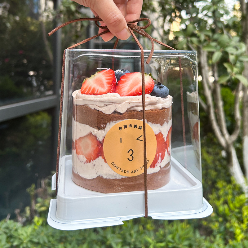 3/4寸蛋糕包装盒提拉米苏水果