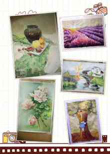 代画素描成品定做几何体静物石膏像头像水粉静物风景水粉色彩代画