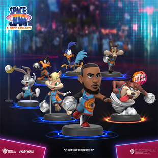 野兽王国乐一通空中大灌篮詹姆斯兔八哥人物手办摆件礼物
