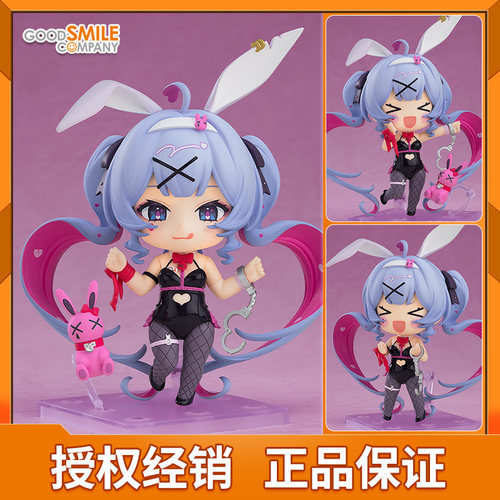 GSC 粘土人 初音未来 兔子洞 Ver. MIKU 周边 人偶 Q版可动手办