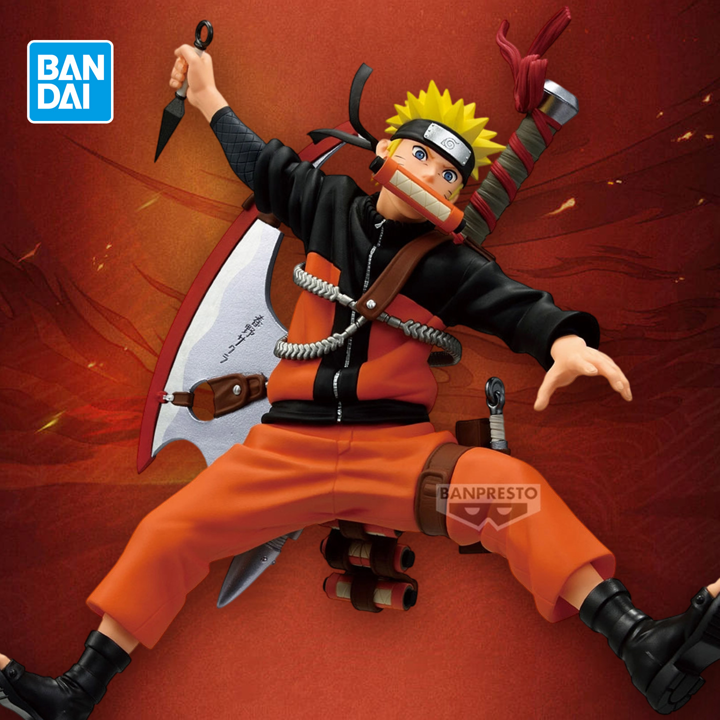 预定 万代眼镜厂 火影忍者 VIBRATION STARS  NARUTO 72漩涡鸣人