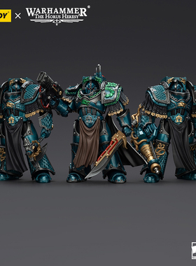 JOYTOY暗源战锤阿尔法军团穿铁骑终结者盔甲的执政官可动手办