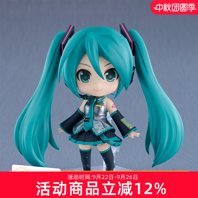 预定 GSC 粘土人 初音未来 3.0 Basic MIKU fufu Q版可动手办