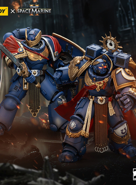 JOYTOY暗源战锤40K星际战士2极限战士卡尔加荣誉卫队兵人可动手办