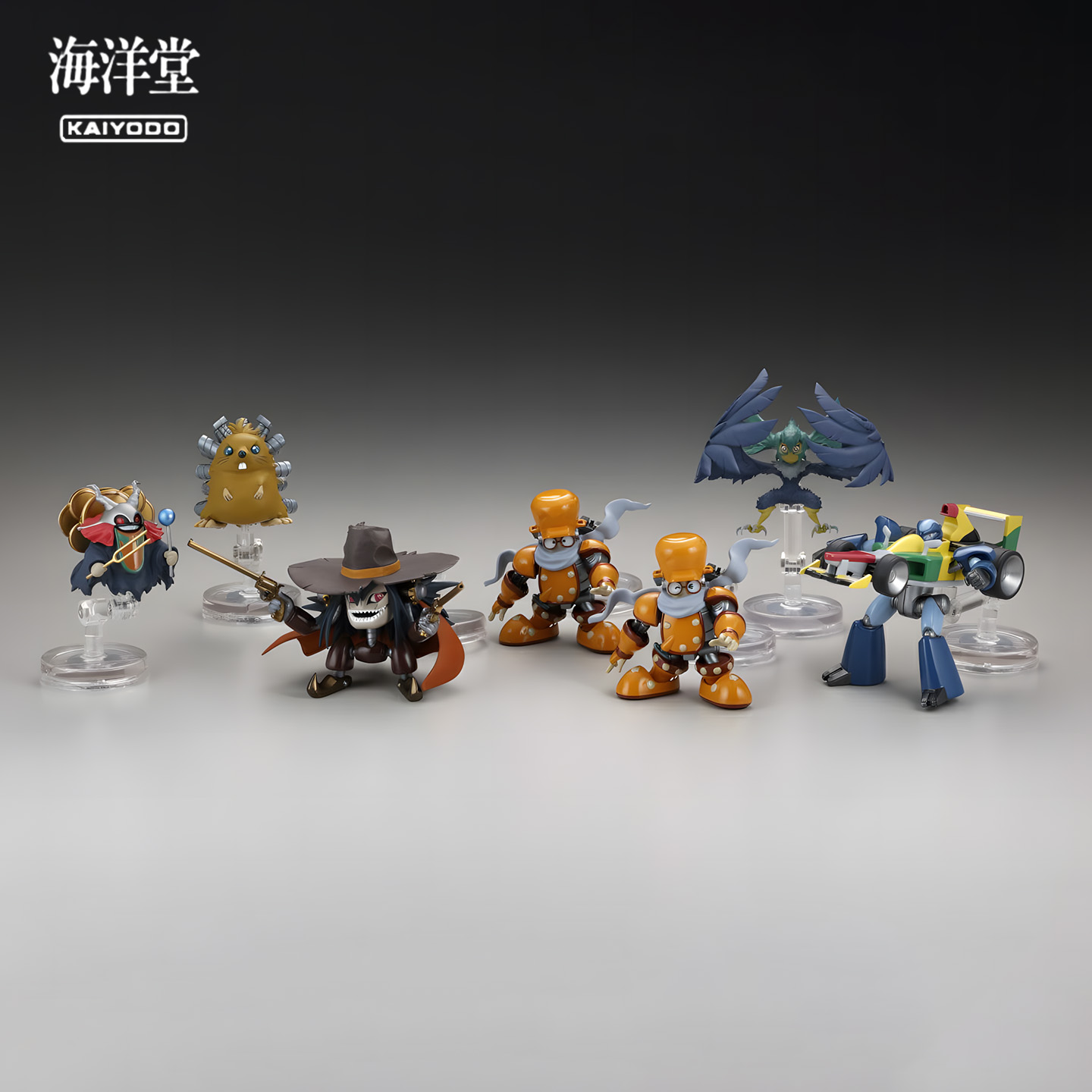 海洋堂 游戏王系列 立体怪兽 Collection 第二弹 Q版盲盒手办摆件