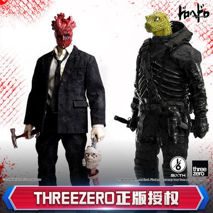 threezero异兽魔都 心 开曼 1/6漫画版收藏可动手办模型新年礼物