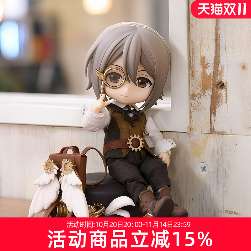 GSC 粘土娃 发明家 卡诺 Kanou 粘土人DOLL 可换装 Q版可动手办