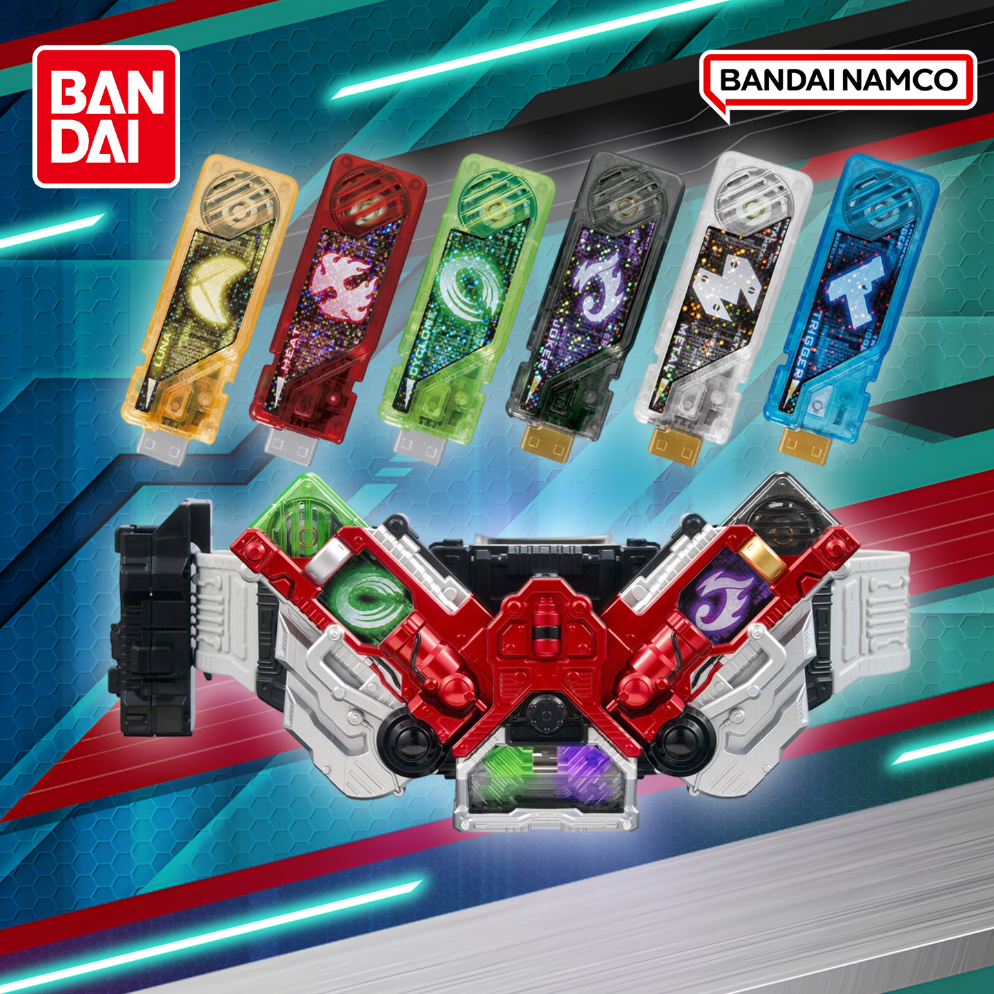 万代假面骑士W SUPER BEST DX 双骑驱动器变身腰带玩具周边道具