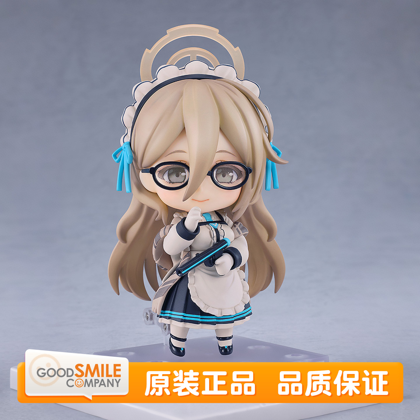 预定 GSC 蔚蓝档案 粘土人 室笠茜 游戏周边 Q版可动手办