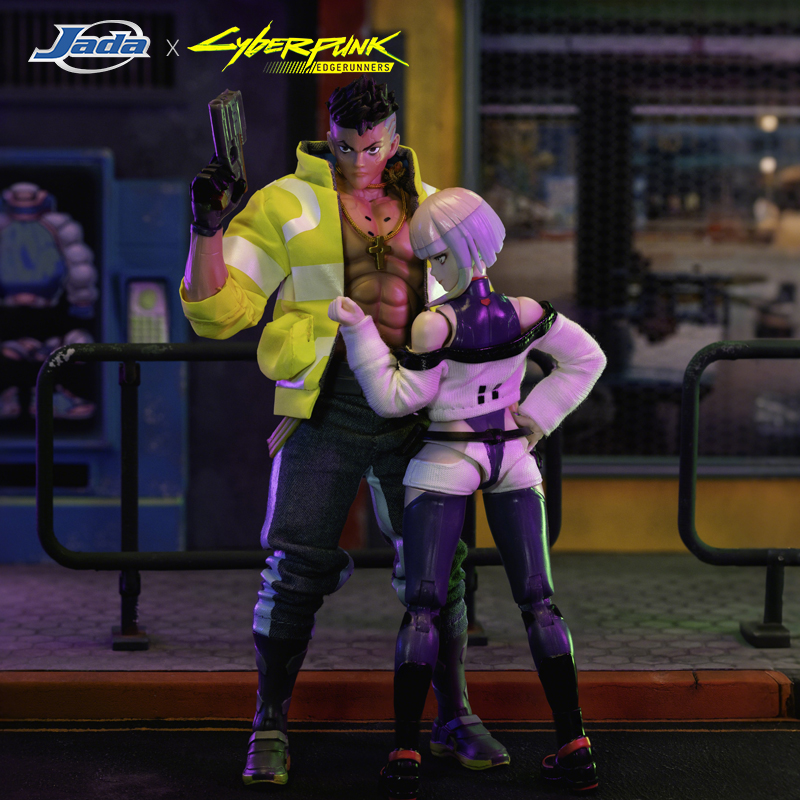 Jada Toys 赛博浪客 赛博朋克 大卫 露西 可动人偶 手办