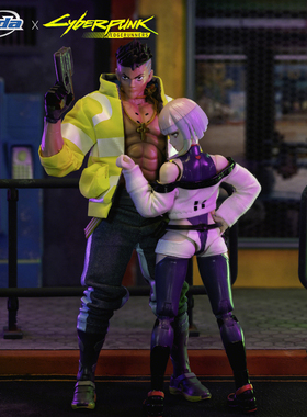 Jada Toys 赛博浪客 赛博朋克 大卫 露西 可动人偶 手办