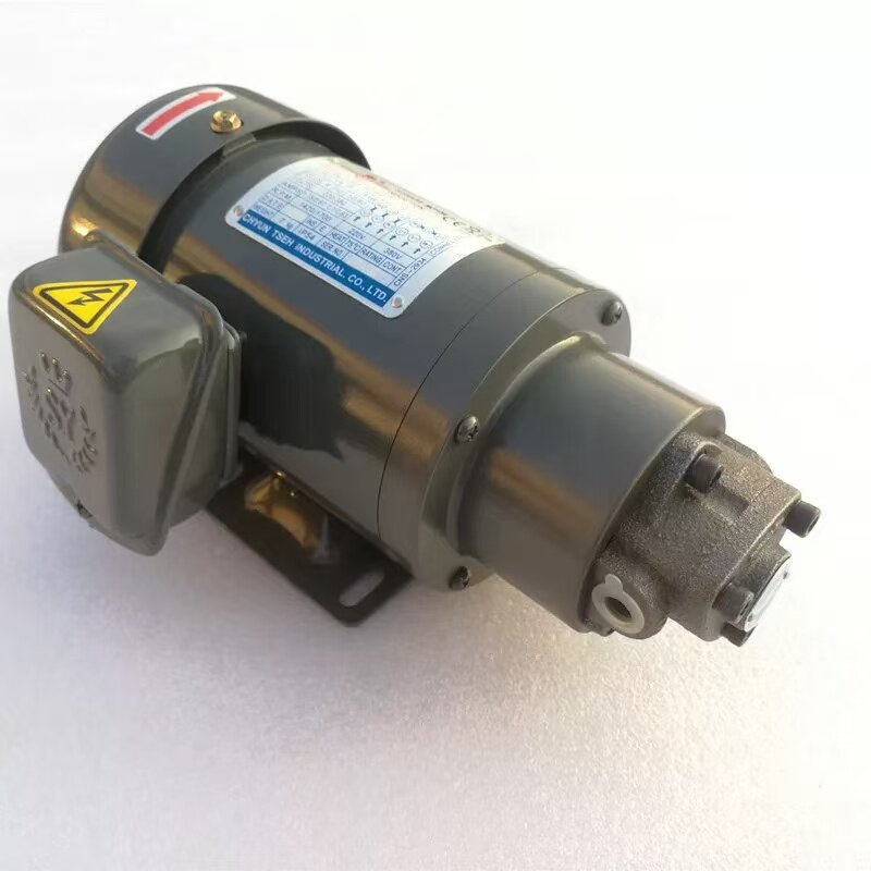 螺丝机打头机冷镦机润滑油泵台湾群策油泵电机三角齿轮泵油泵12A