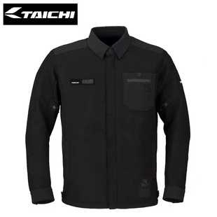 RS TAICHI日本摩托车骑行衣男机车赛车网眼透气防摔服 夏季RSJ339