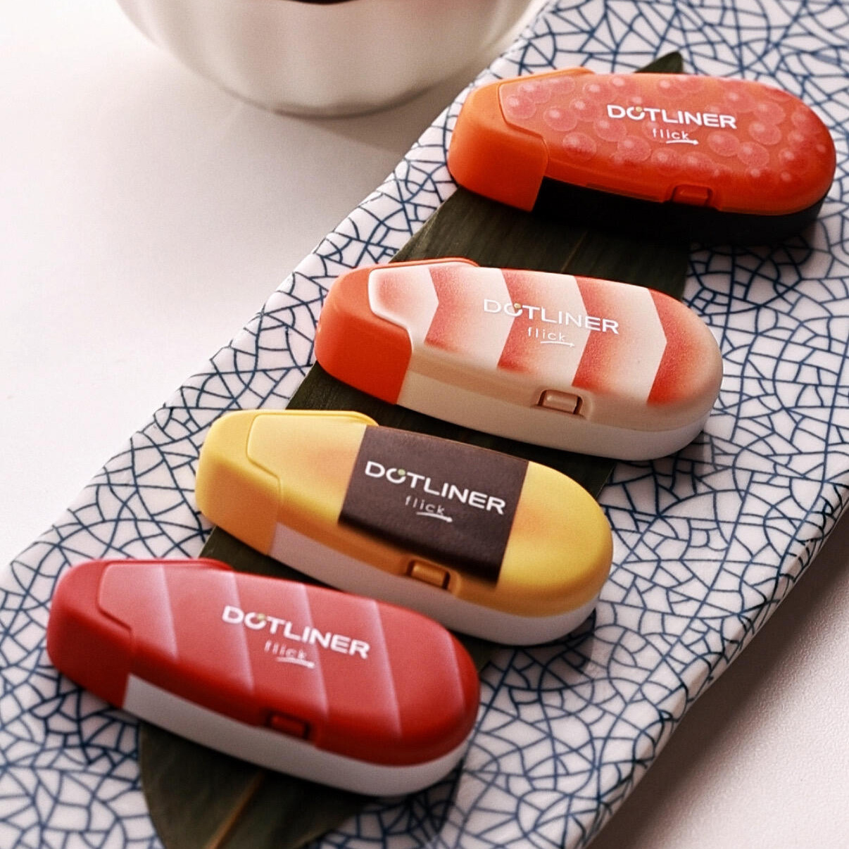 kokuyo国誉手帐寿司点点胶