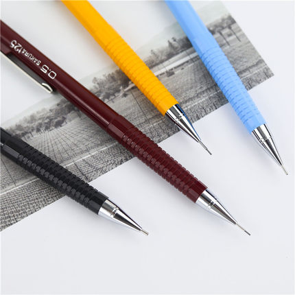 不断铅樱花自动铅笔0.3 0.50.7 0.9mm漫画手绘书写小学生活动铅笔