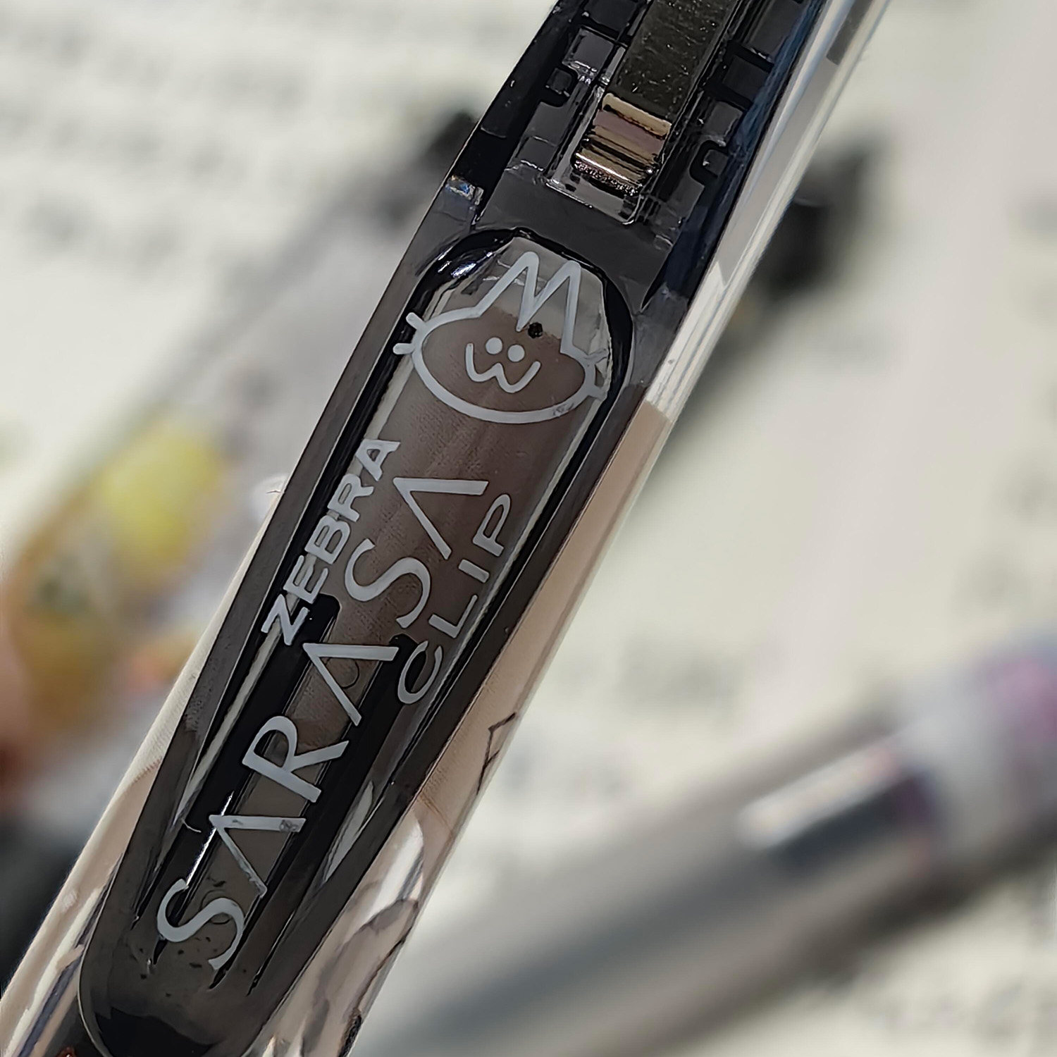 新款日本ZEBRA斑马中性笔猫猫运动会限定JJ15考试刷题黑笔限