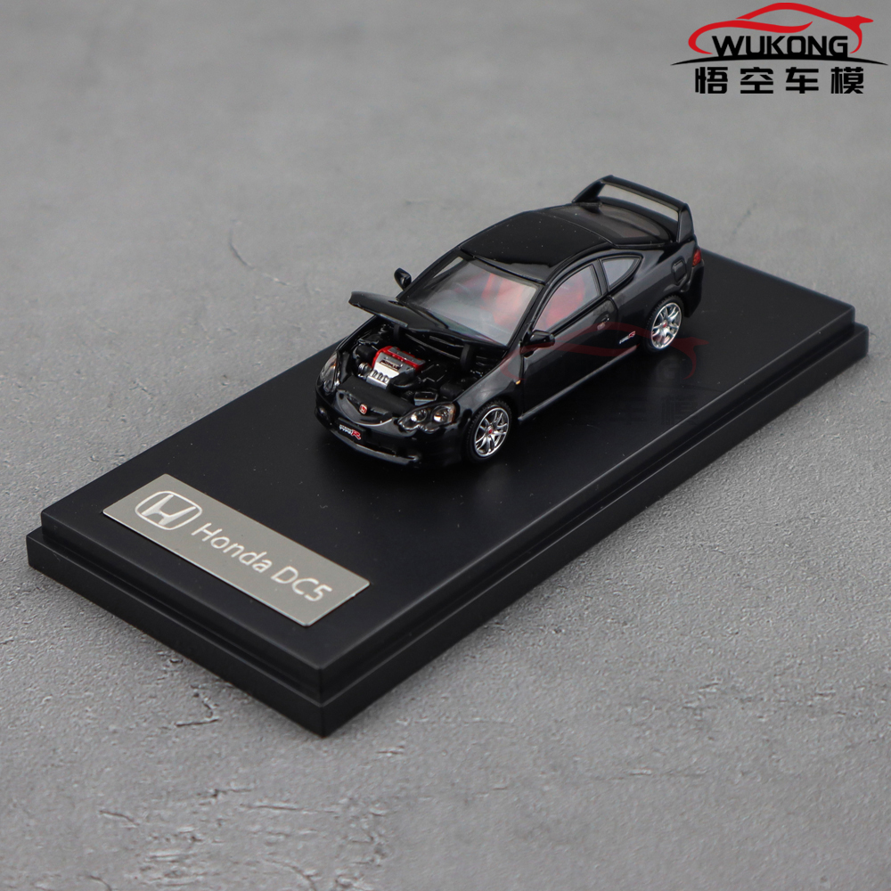 LCD 1/64 本田 HONDA INTEGRA TYPE R DC5 型格 开机盖 合金车模