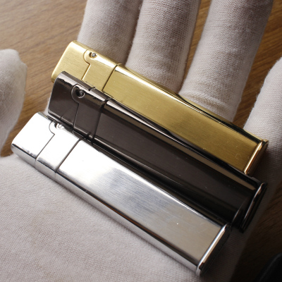 新款正品私人订制创意防风纤细窄版户外煤油定制刻字礼盒打火机