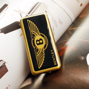 个性宾利豪车树脂黑造型高档防风打火机充气打火机手机造型独特