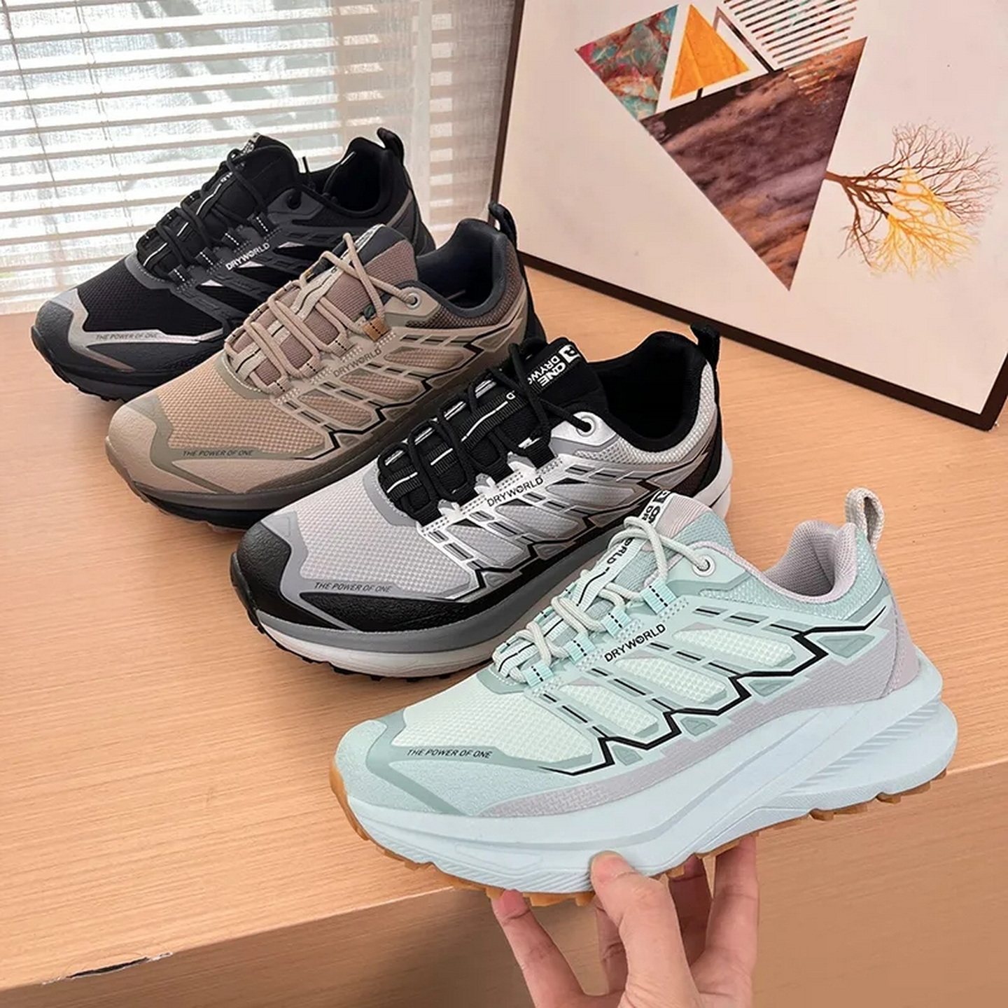 全能越野跑步登山鞋秋冬新款高级户外运动鞋防滑耐磨系带休闲鞋男,流行男鞋,时尚休闲鞋,淘宝优惠券,粉丝福利购,淘宝优惠卷