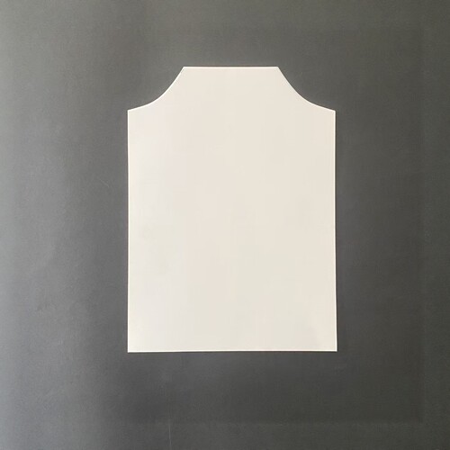 服装衬板 羊毛衫针织衫包装纸板圆领高领衬衫polo衣服双面白卡纸 - 封面