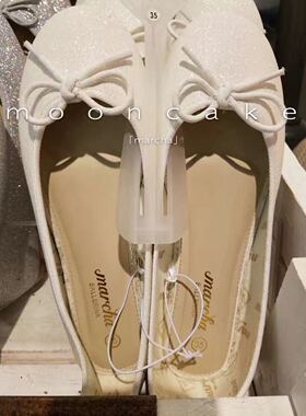 marcha芭蕾舞鞋新品香港专柜正品 蝴蝶结平底鞋女单鞋浅口鞋