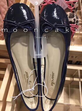 marcha芭蕾舞鞋新品香港专柜正品 蝴蝶结平底鞋女单鞋浅口鞋