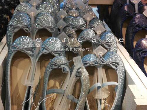 marcha新品香港蝴蝶结芭蕾舞鞋