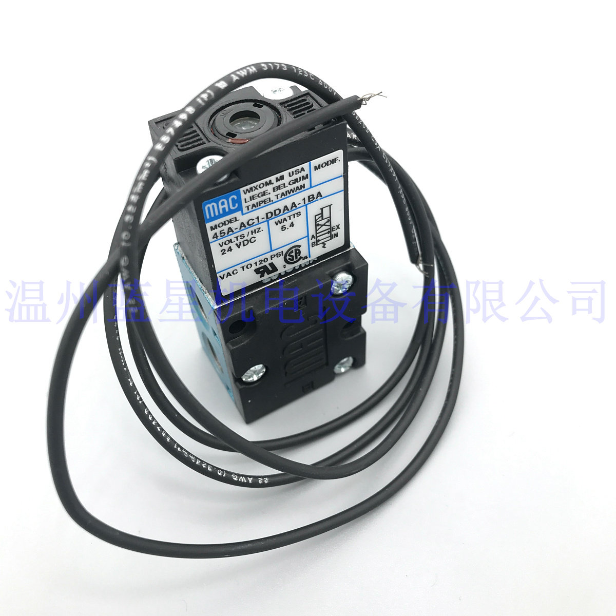 美国MAC电磁阀正品45A-AC1-DDAA-1BA AC1-DDFJ-1JD AC1-DABA-1BA