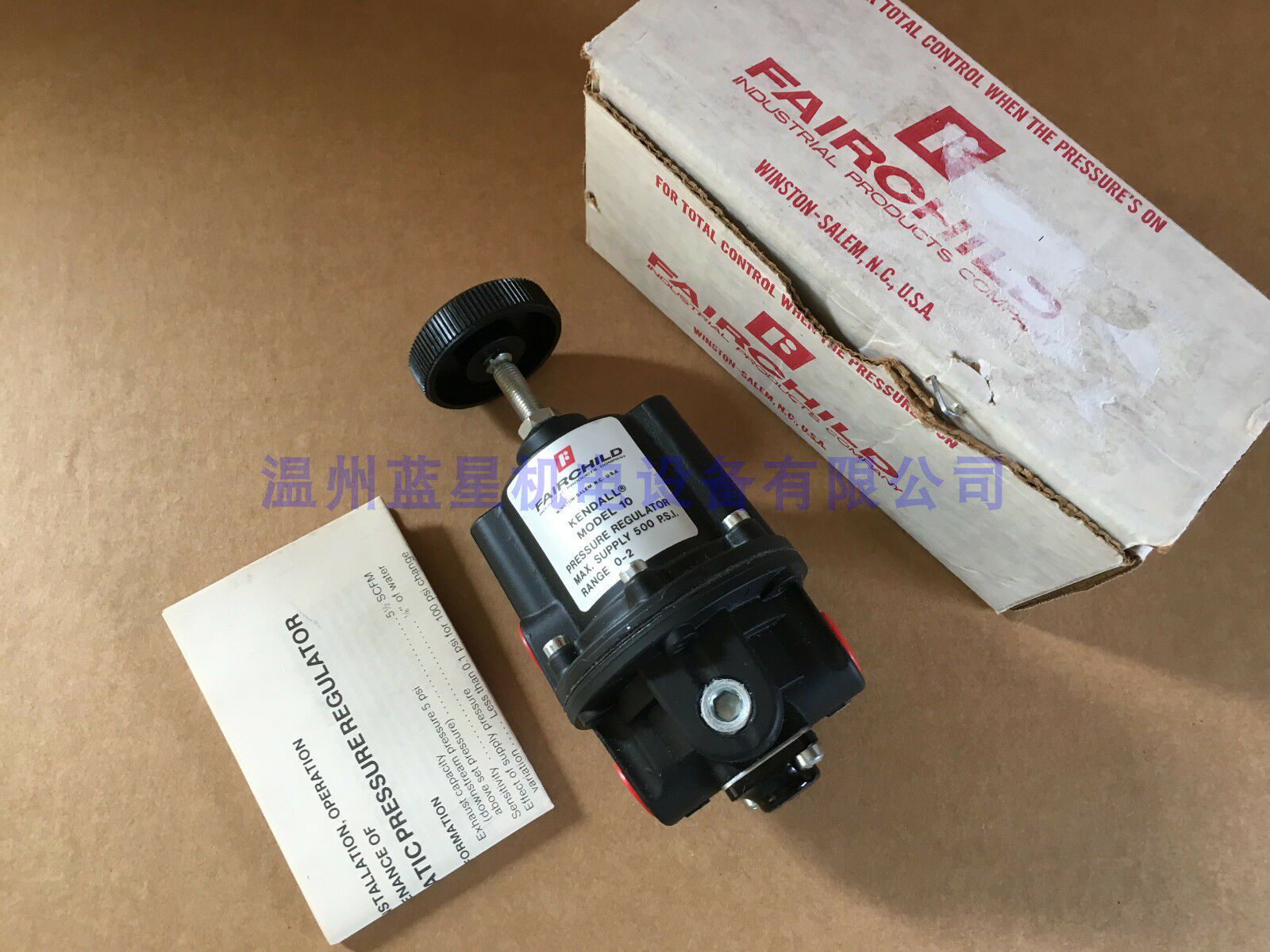美国仙童fairchlid 气动压力调节器 调节阀 减压阀10112