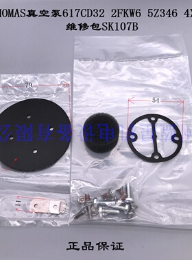 美国托马斯THOMAS气泵107/2107 107CCD18耗材维修包SK107B SK107N