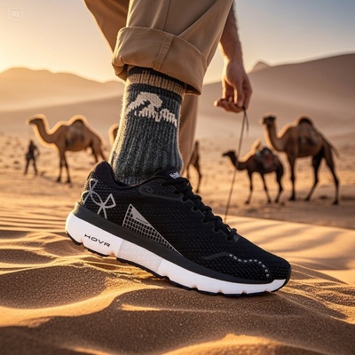 安德玛2025春季男HOVR Turbulence 2马拉松专业透气跑步鞋3026520