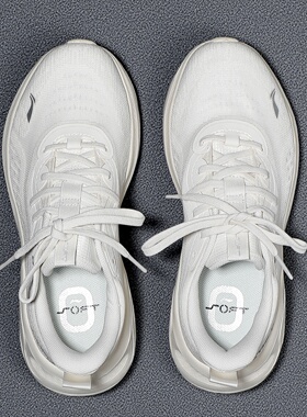 李宁SOFT GO 2 WMS运动休闲鞋女子2025秋季新款潮流女鞋AGLV040