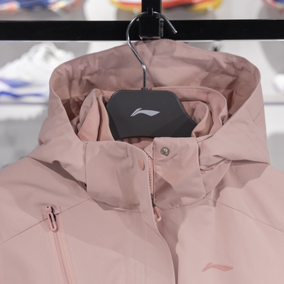 李宁运动风衣女款2024冬