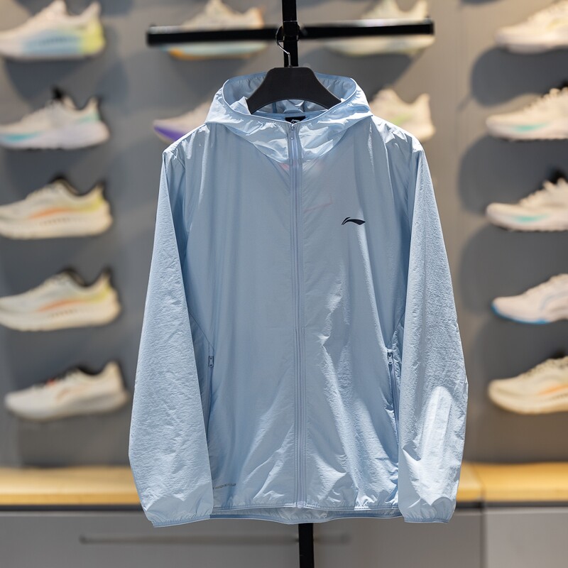 李宁运动风衣男2026春季新款健身系列防泼水吸湿排汗休闲百搭外套