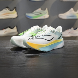 李宁系列时尚男鞋2026春季新款飞电6C碳板回弹马拉松运动跑步鞋